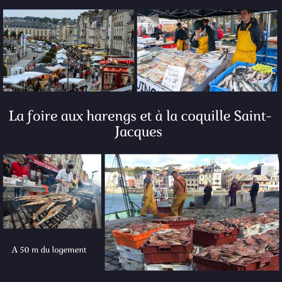 Entre Port Et Mer - Gite Dieppois 6 Pers ディエップ エクステリア 写真